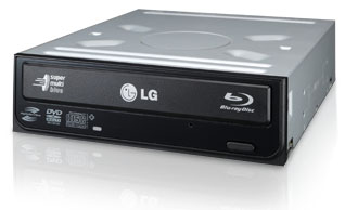 LG CH08NS10 optical disc drive Internal Black
