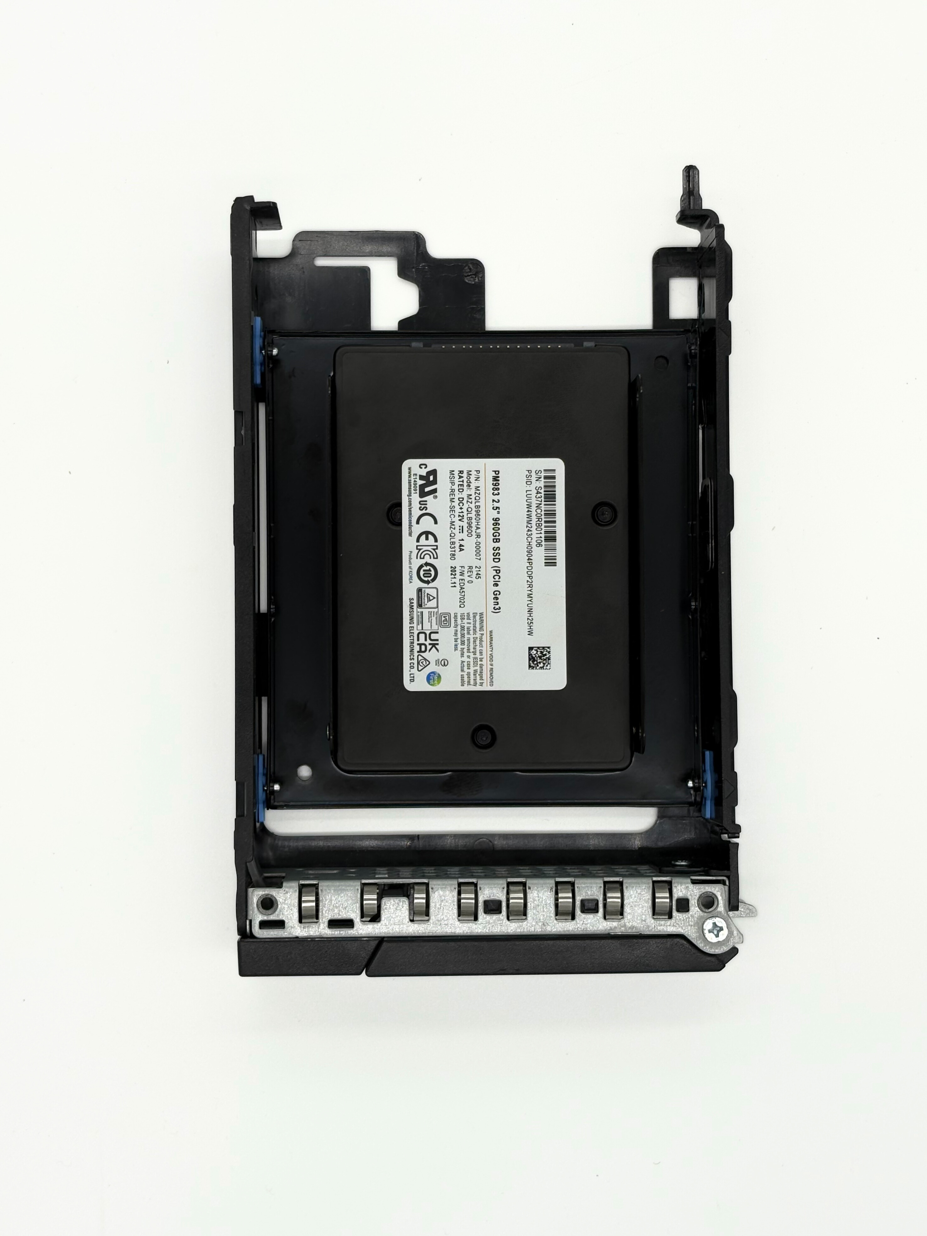 Origin Storage SSD 512GB 3.5in SATA 3D TLC in Hot Swap Caddy