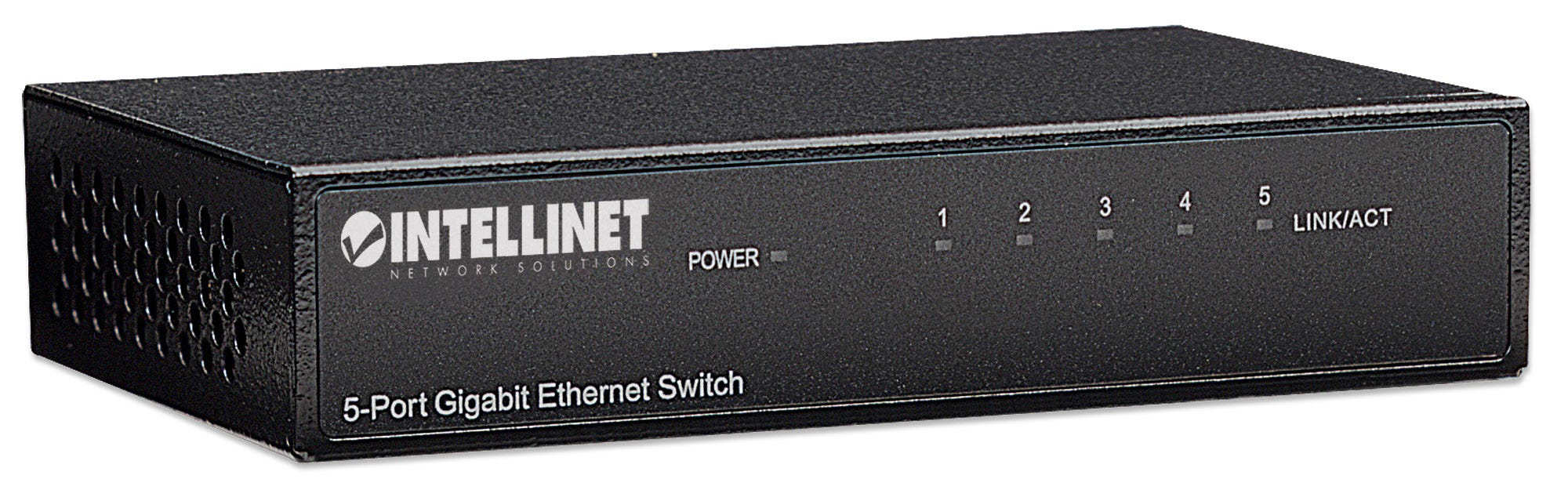 Intellinet 5-Port Gigabit Ethernet Switch, Desktop Size, Metal Housing, IEEE 802.3az (Energy Efficient Ethernet) – image 2