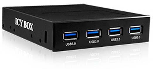 ICY BOX IB-866 5000 Mbit/s Black – image 4