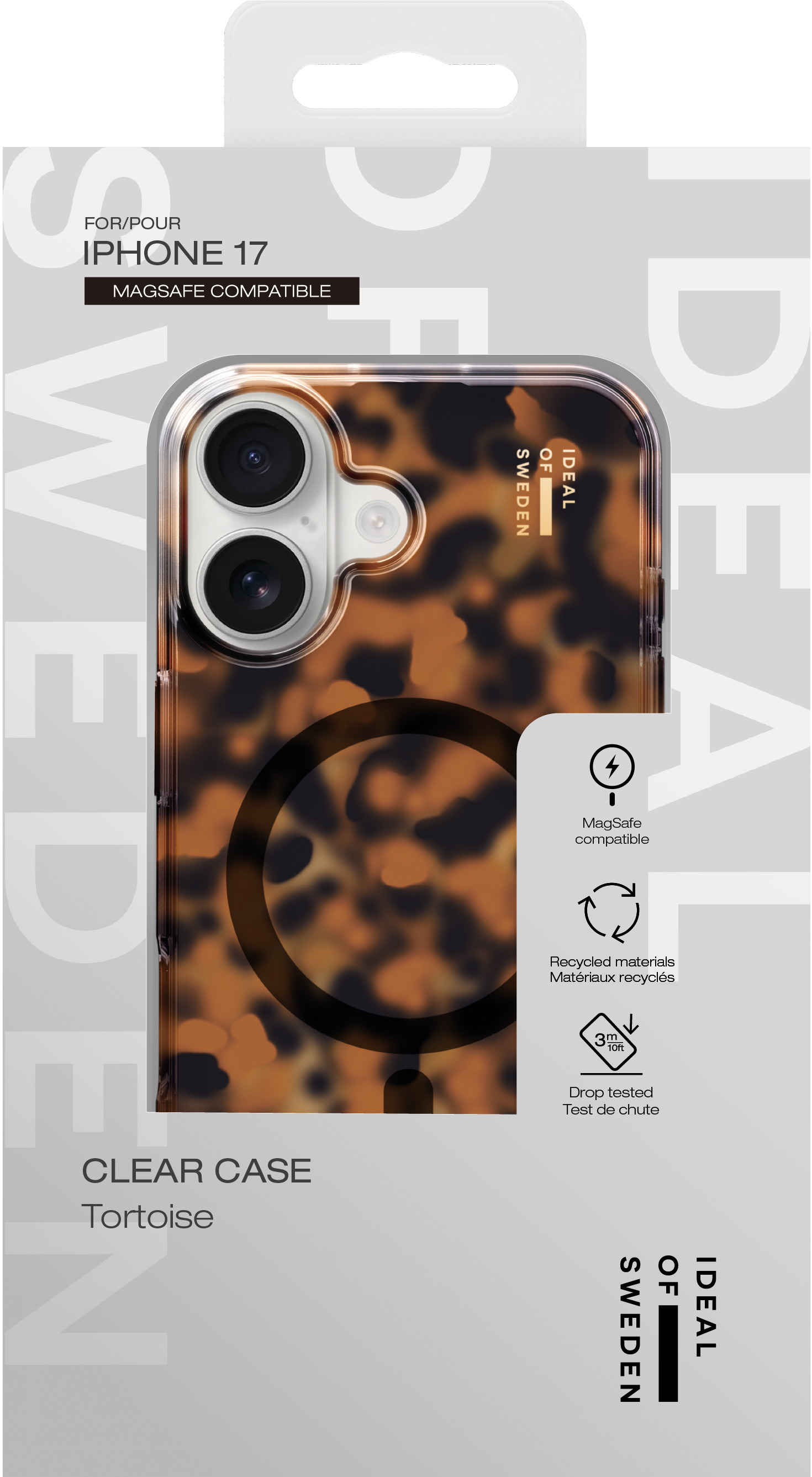 iDeal of Sweden Clear Case MagSafe iPhone 17 Tortoise – image 5