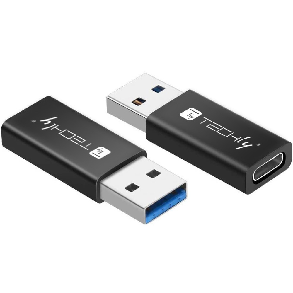 TECHLY Adapter USB-A M auf USB-C F  USB