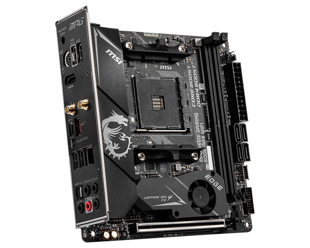 MSI MPG B550I GAMING EDGE MAX WIFI – image 3