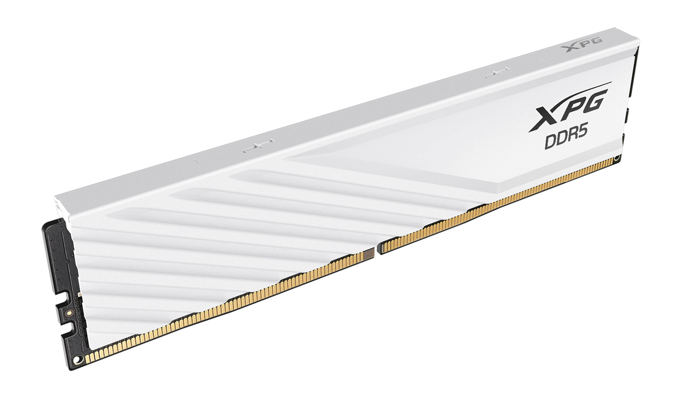 Memoria RAM Adata XPG Lacer Blade - DDR5 - 8GB - 5600MHz - UDIMM - Blanco - Para PC - AX5U5600C468G-SLABWH