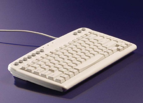 BakkerElkhuizen Q-board keyboard USB QWERTY White