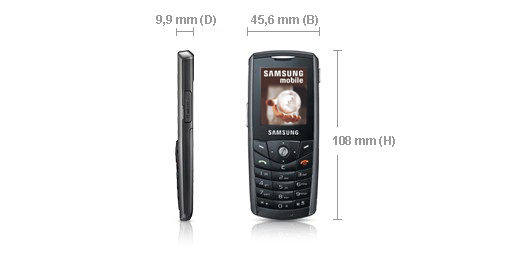 Samsung SGH-E200 mobile phone – image 2