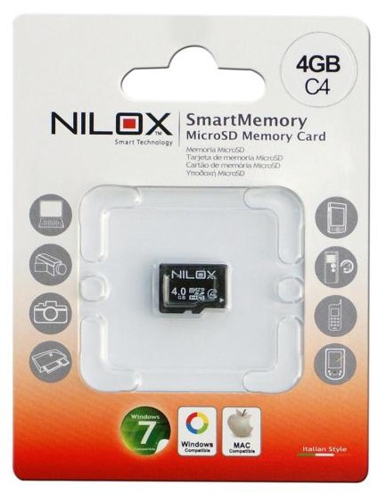 Nilox 4GB microSD