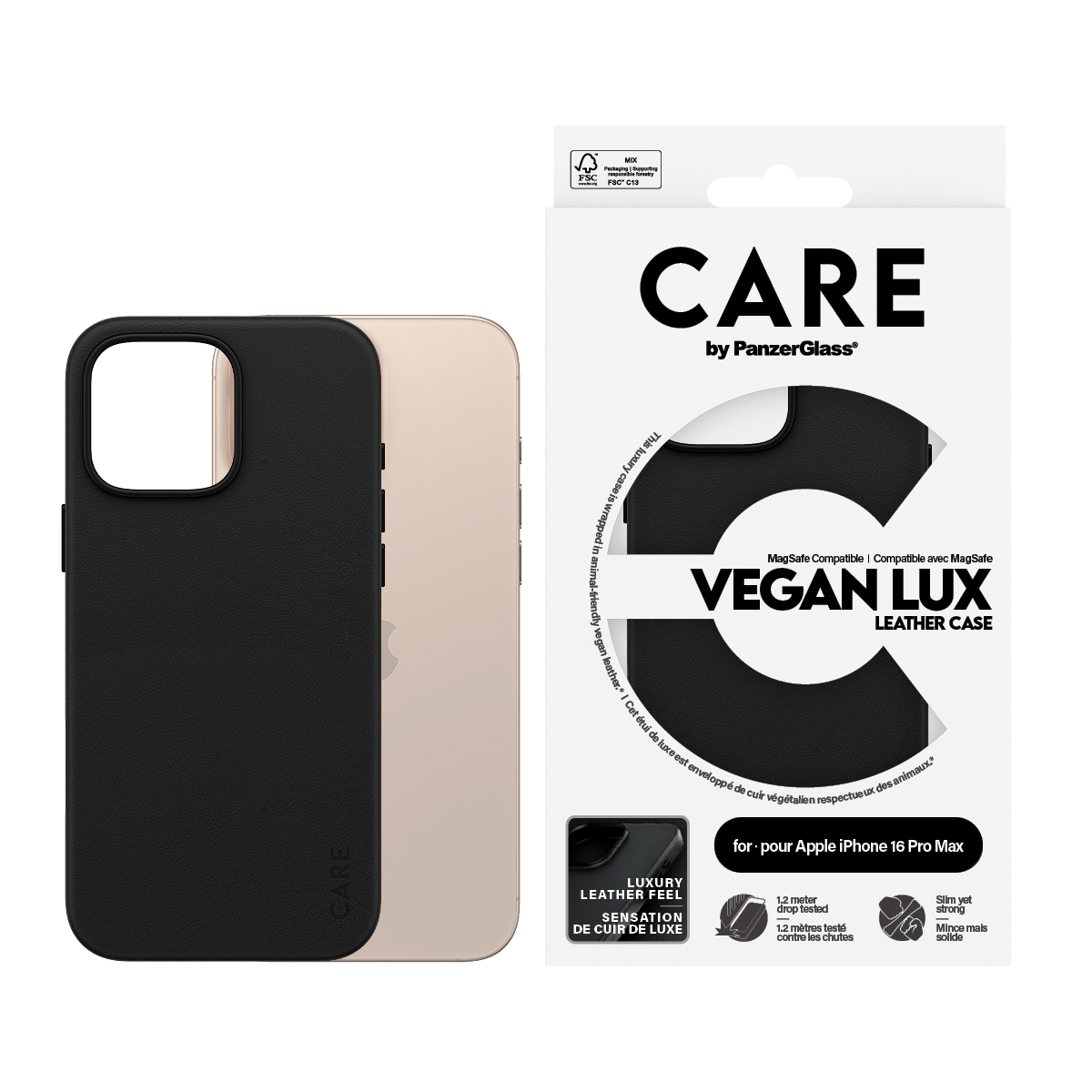 PanzerGlass CARE by PanzerGlass® Flagship Vegan Leather Case iPhone 16 Pro Max – image 2