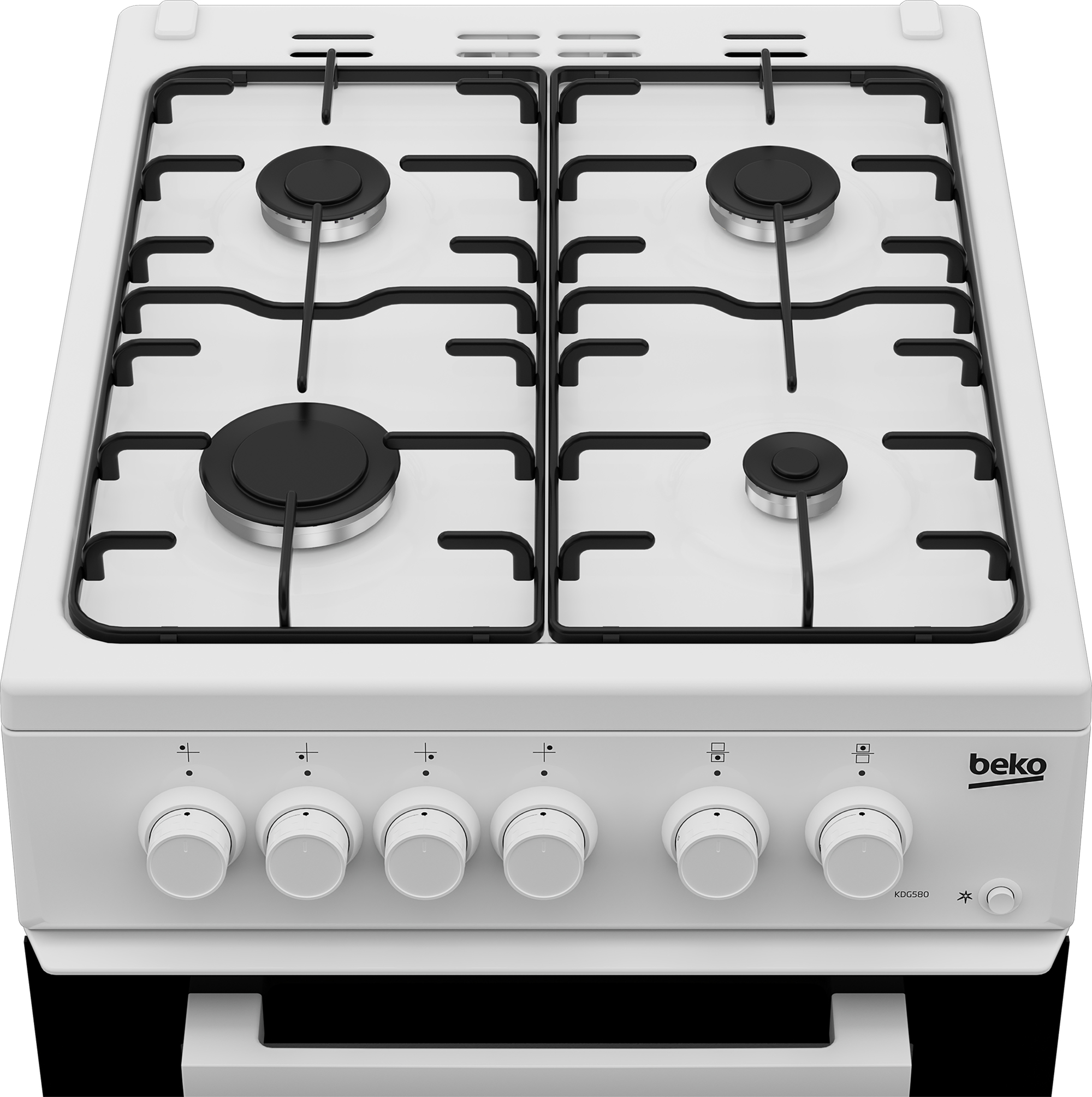 Beko KDG580W 50cm Freestanding Gas Twin Cavity Cooker – image 5