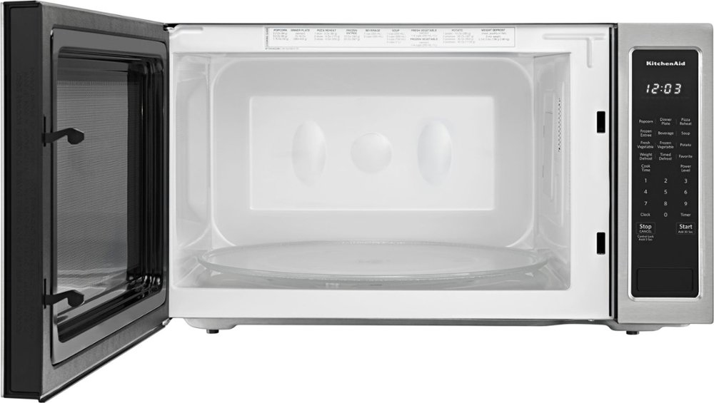 KitchenAid KMCS3022GSS microwave Stainless steel Solo microwave Countertop – image 3