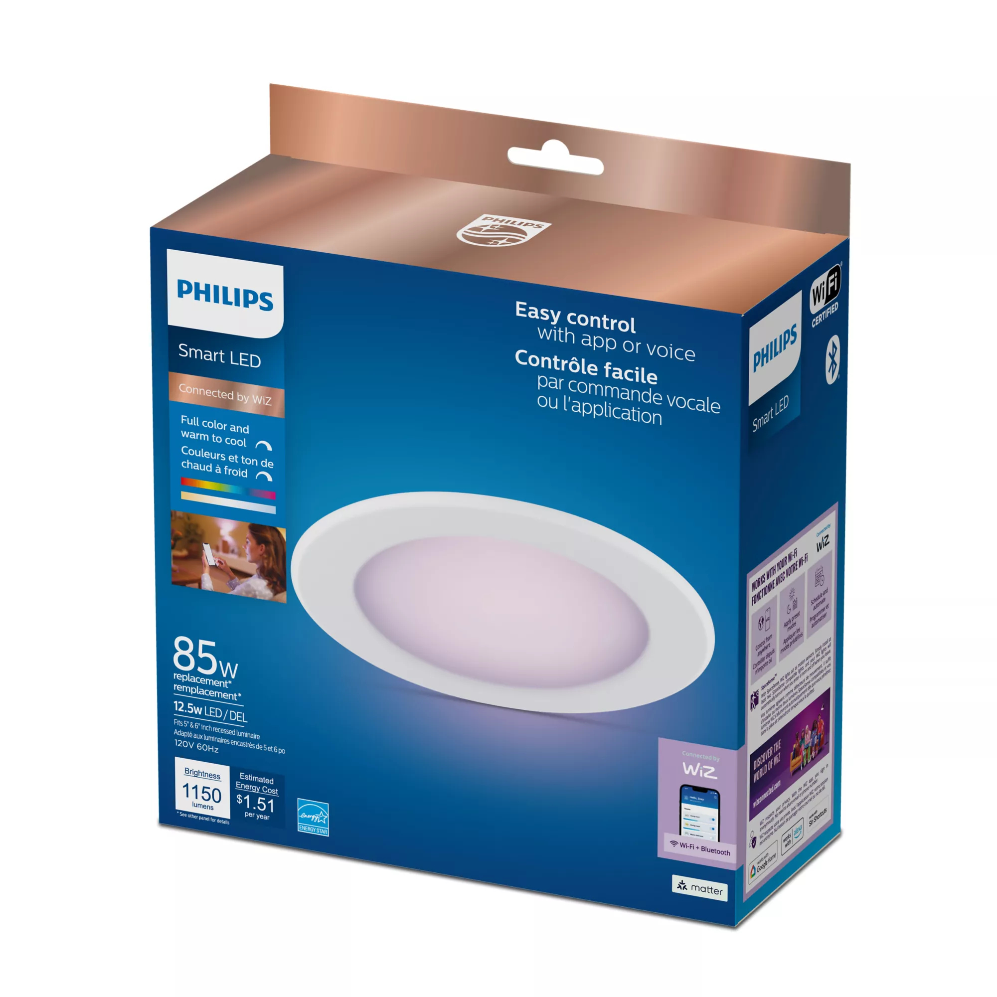 Philips by Signify Philips 046677575687 smart lighting Smart lighting spot Wi-Fi/Bluetooth – image 2