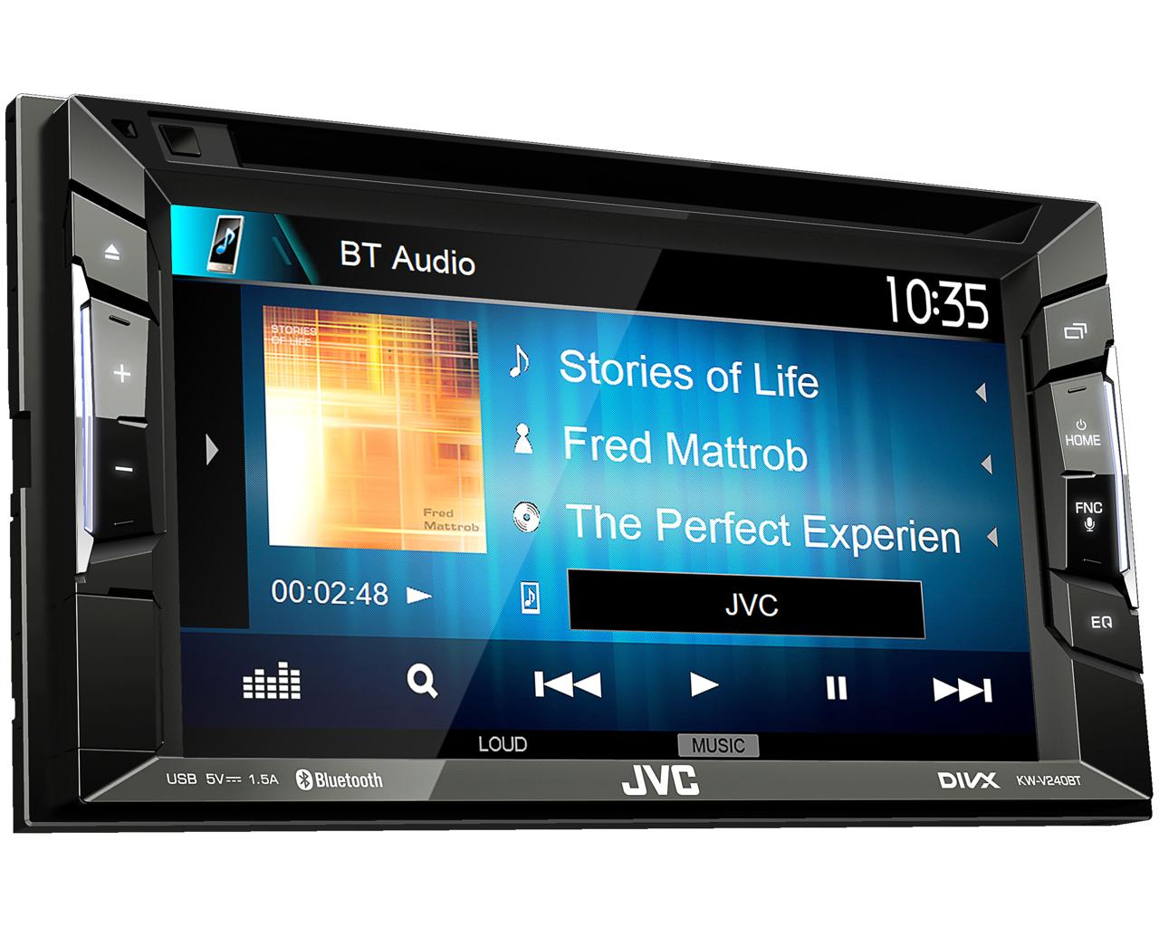 JVC KW-V240BT car media receiver Black – image 5
