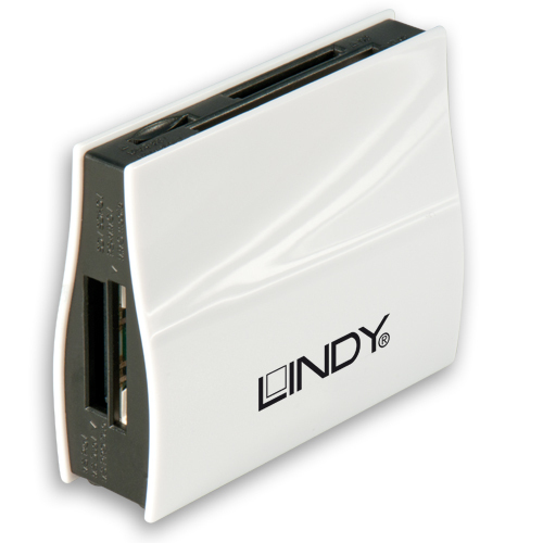 Lindy 43150 card reader USB 3.2 Gen 1 (3.1 Gen 1) White