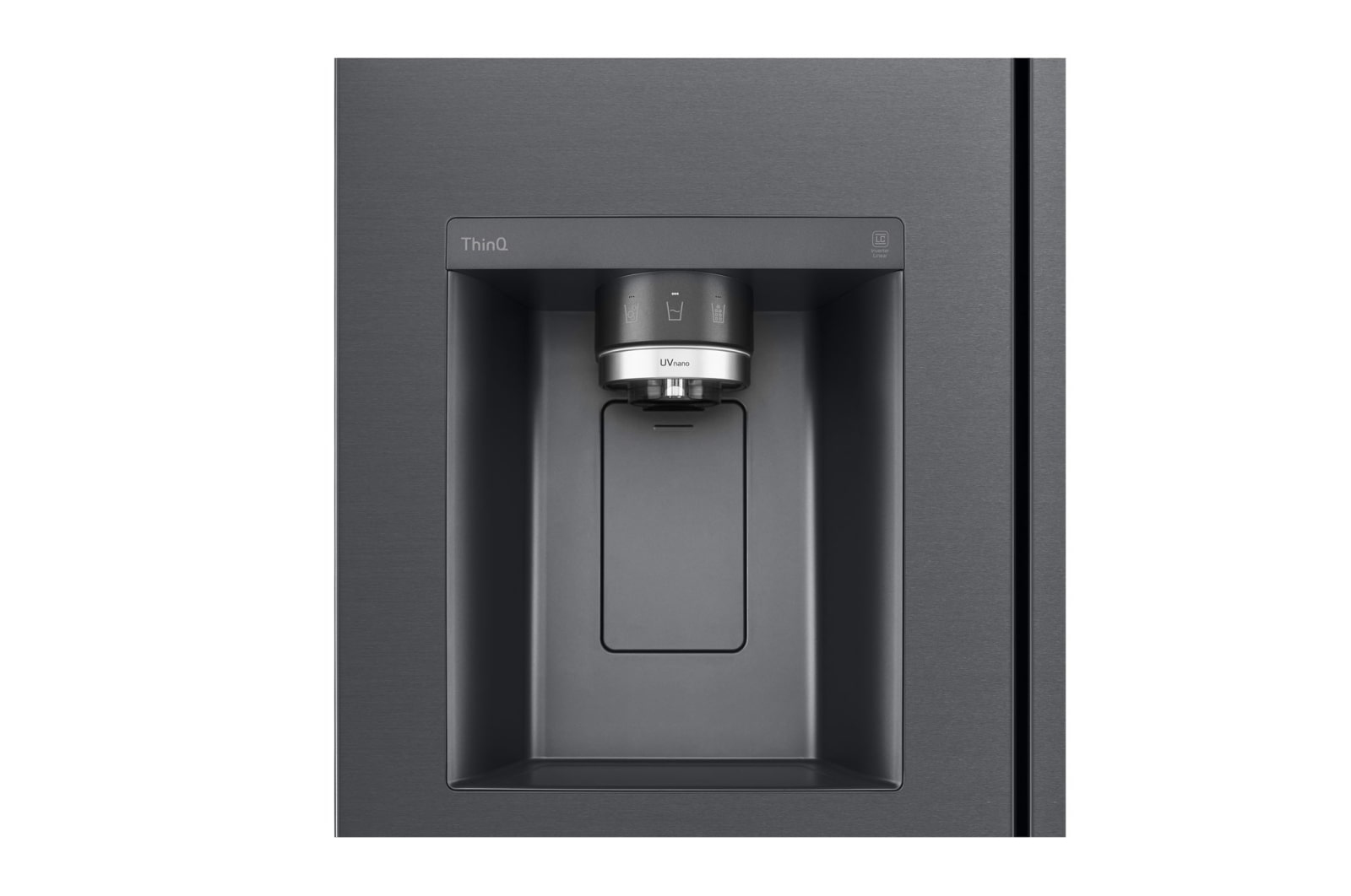 LG GSJV90MCAE side-by-side refrigerator Freestanding – image 4