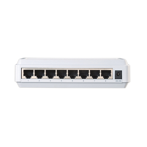 Buffalo LSW4-GT-8EP/W network switch White – image 3