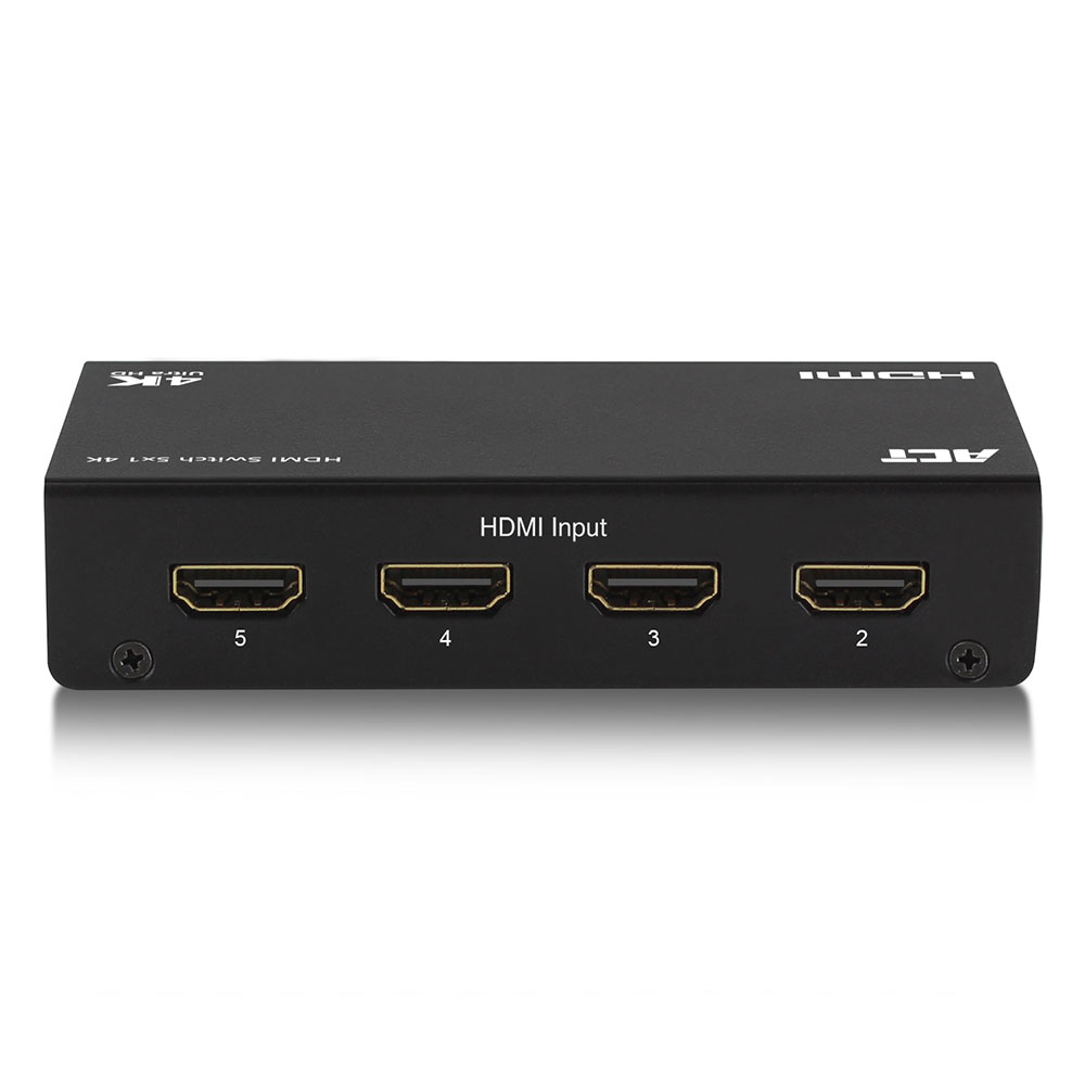 ACT 5x 1 HDMI switch, 3D and 4K support – image 2