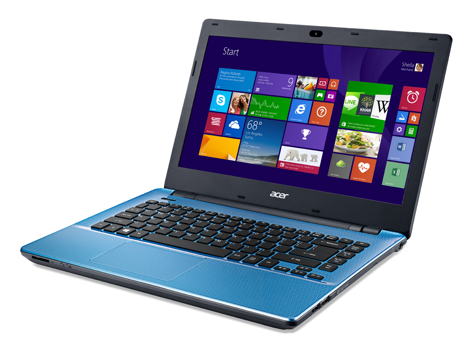 Acer Aspire E E5-411-C3SR Intel® Celeron® N2940 Laptop – image 2