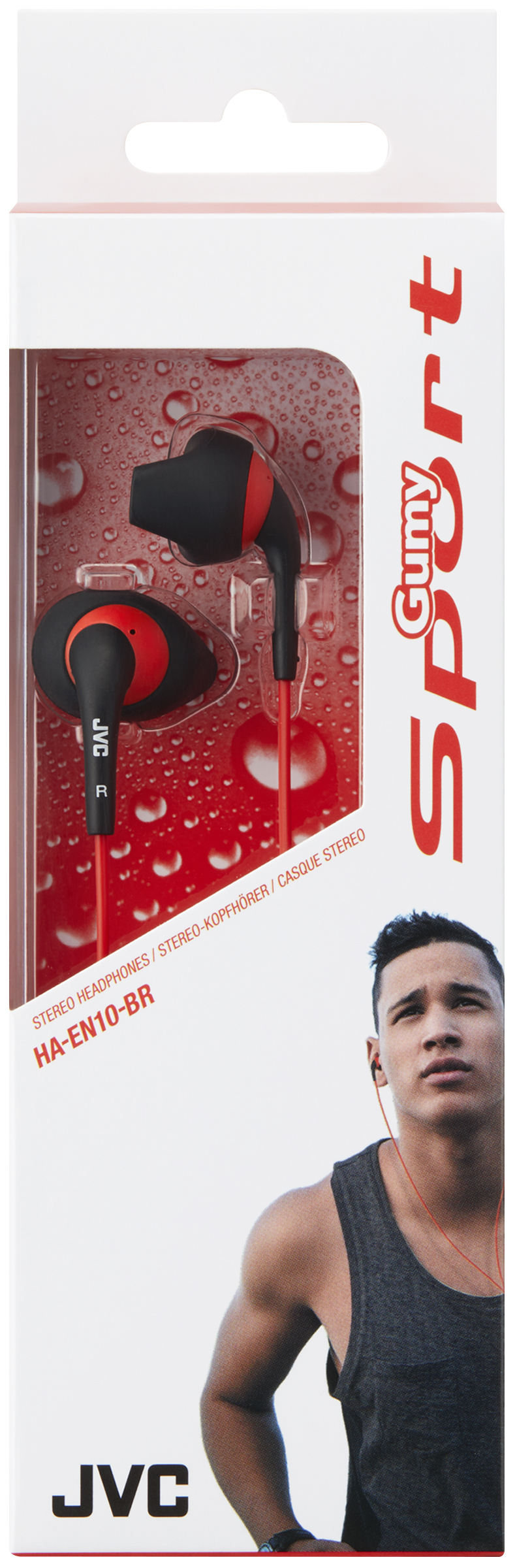 JVC HA-EN10-BR-E In ear headphones – image 2