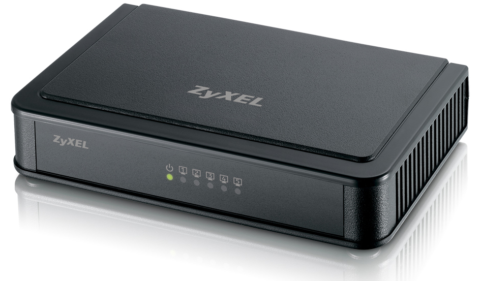 Zyxel ES-105E network switch Black