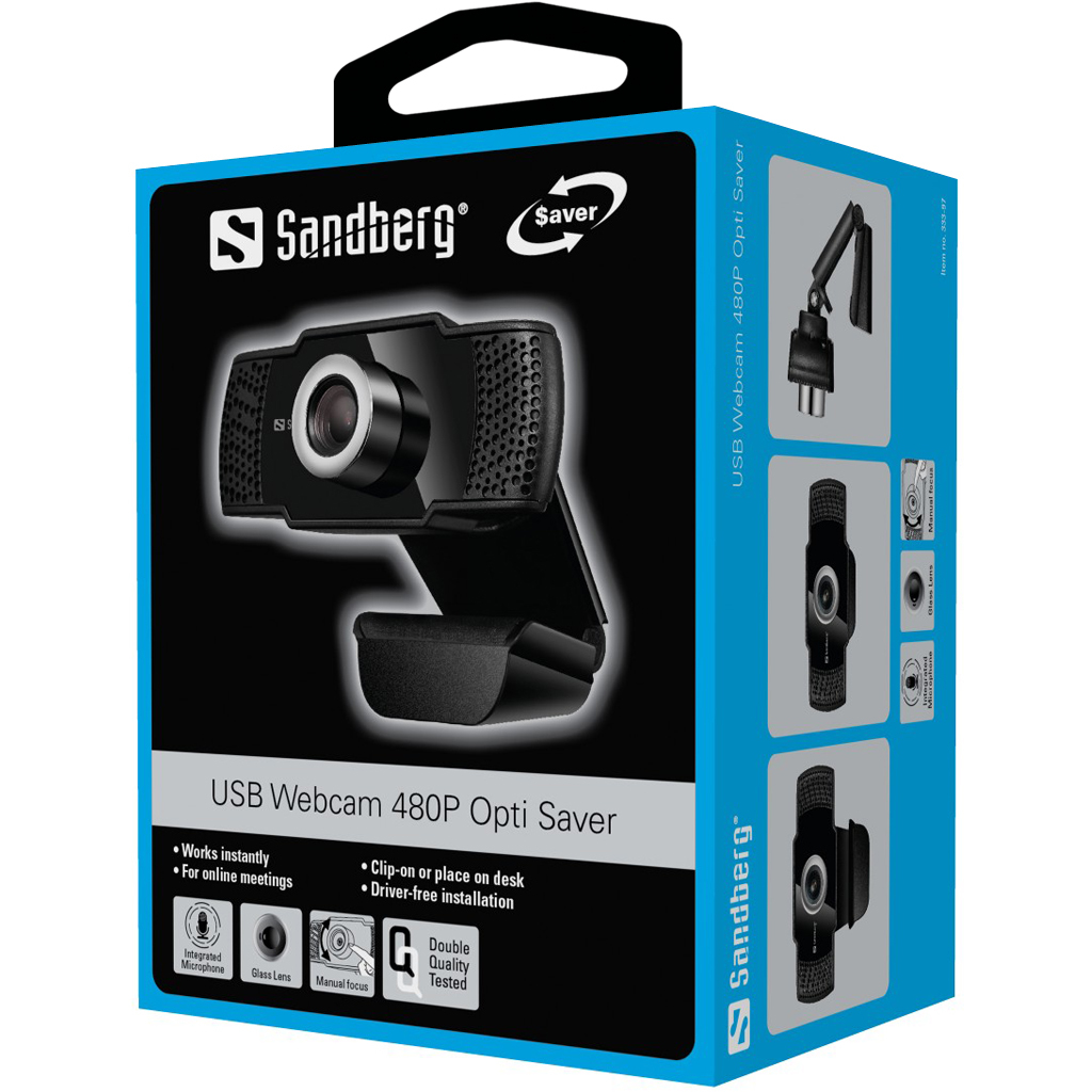 Sandberg USB Webcam 480P Opti Saver – image 5