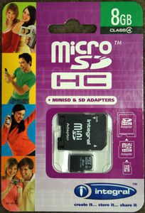 Integral INMSDH8G4NAV2 memory card