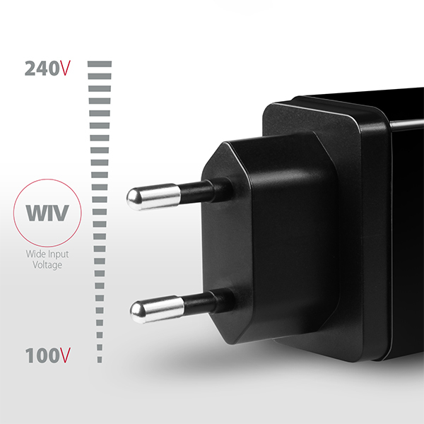 Axagon ACU-PQ22 mobile device charger Mobile phone, Power bank, Smartphone, Smartwatch, Tablet, Universal Black AC Fast charging Indoor – image 3