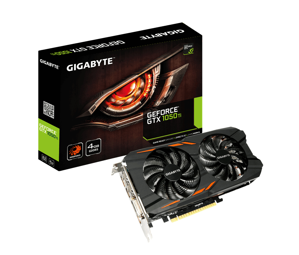 GIGABYTE GV-N105TWF2-4GD graphics card NVIDIA GeForce GTX 1050 Ti – image 2