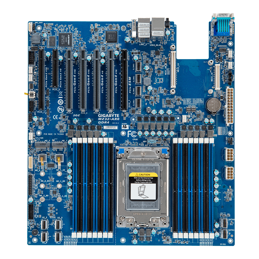 GIGABYTE MZ32-AR0 Socket SP3 Extended ATX – image 3