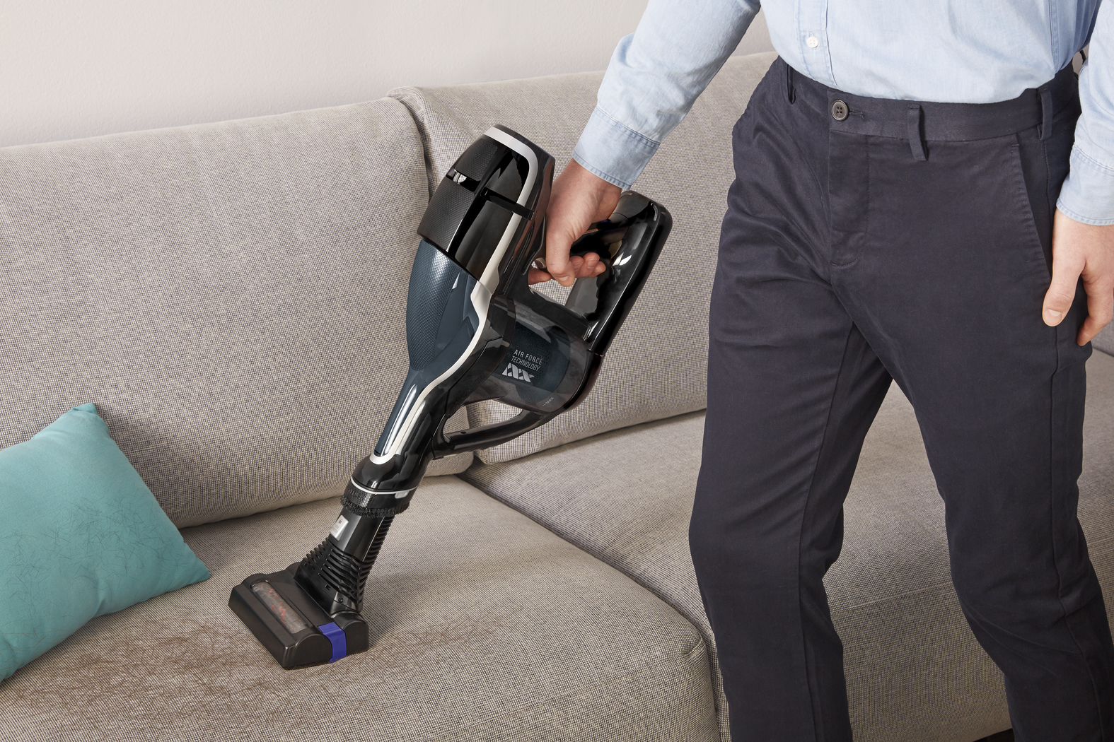Rowenta RH9286 2-in-1 stick vacuum Battery Dry Cyclonic Bagless – image 5