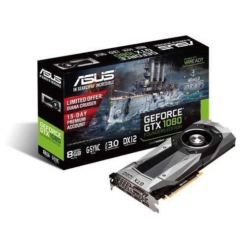 ASUS GeForce GTX 1080 Founders Edition