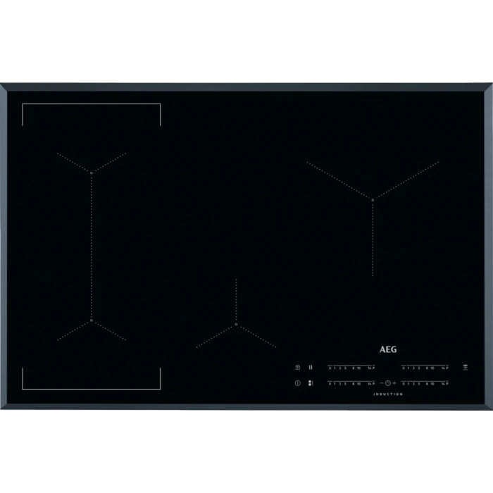 AEG IKE84441FB Black, Grey Built-in