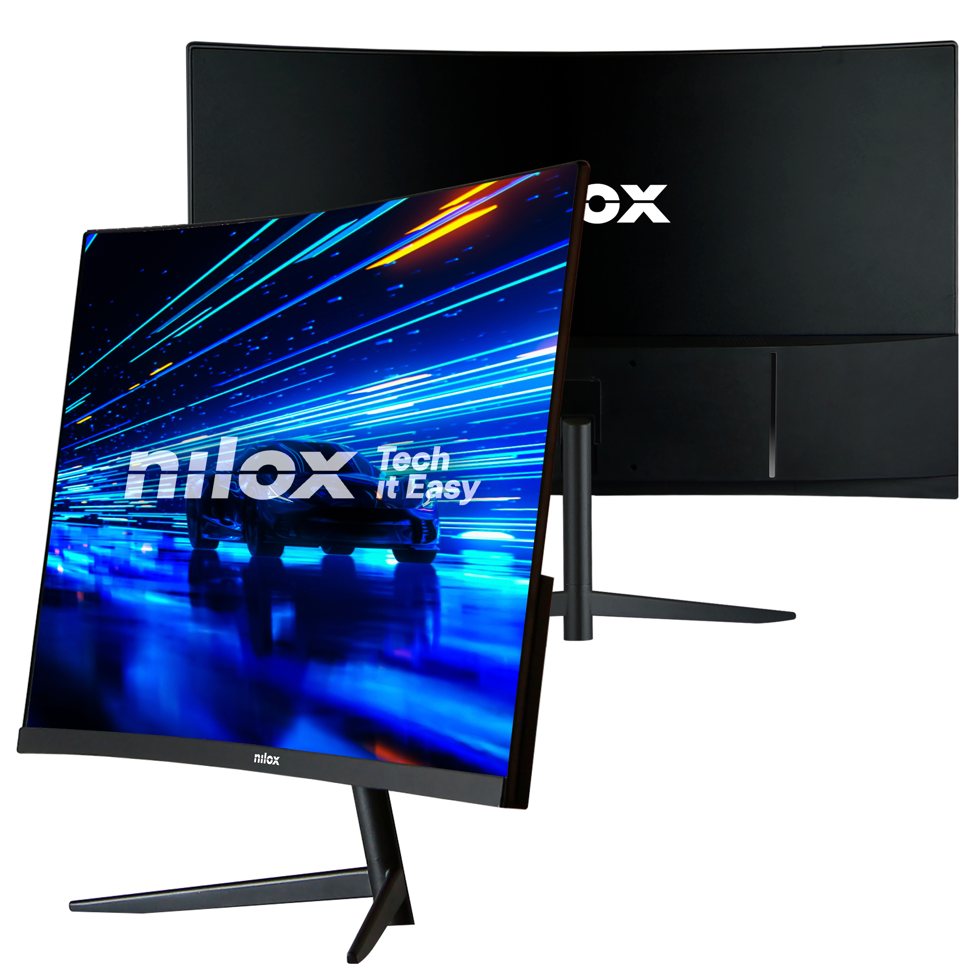 Nilox MONITOR 23 8 CURVO 200HZ HDMI DP – image 5