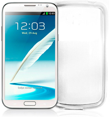 Celly GELSKIN270 mobile phone case Cover Transparent