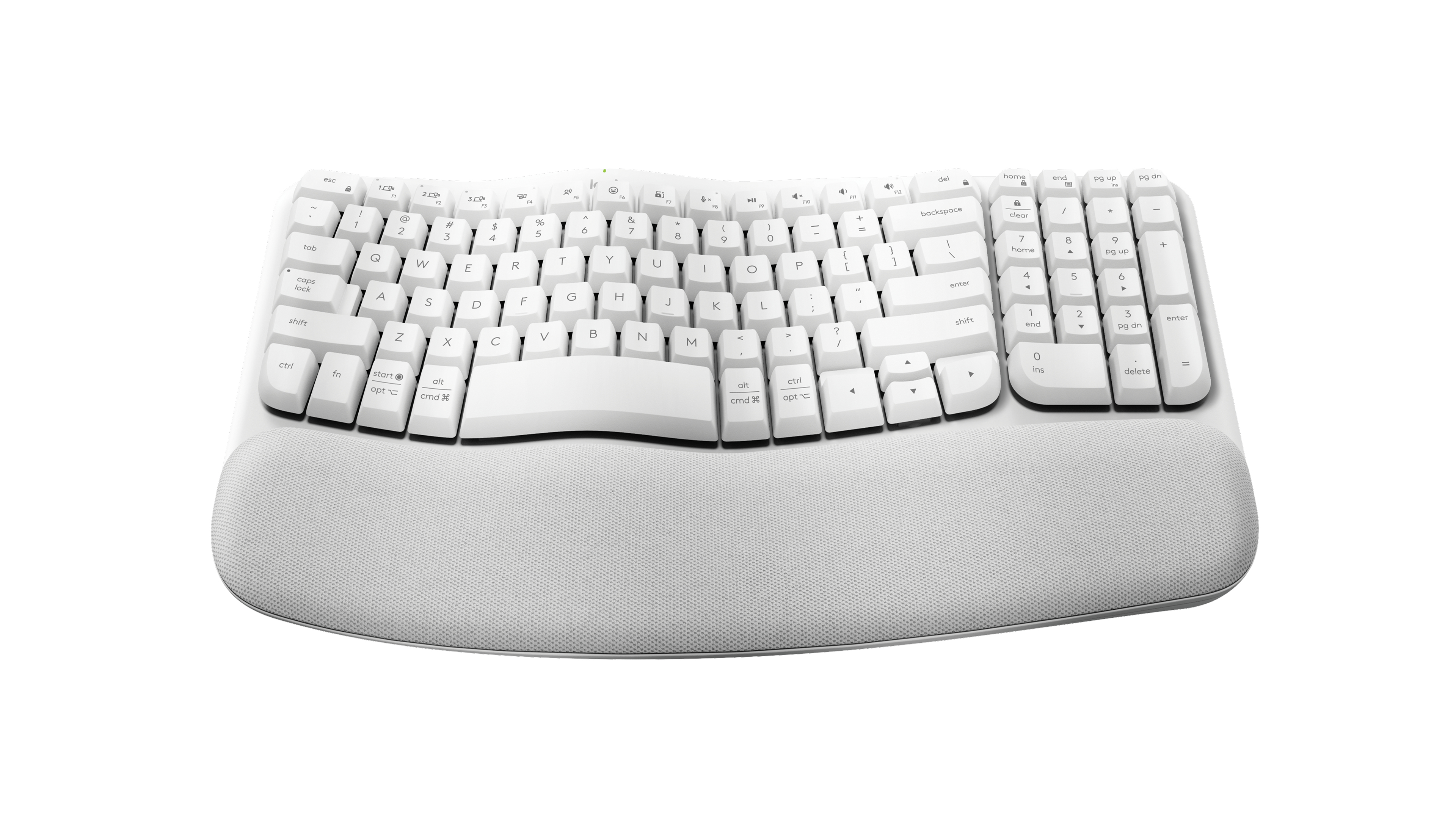 Teclado Logitech Wave Keys Blanco