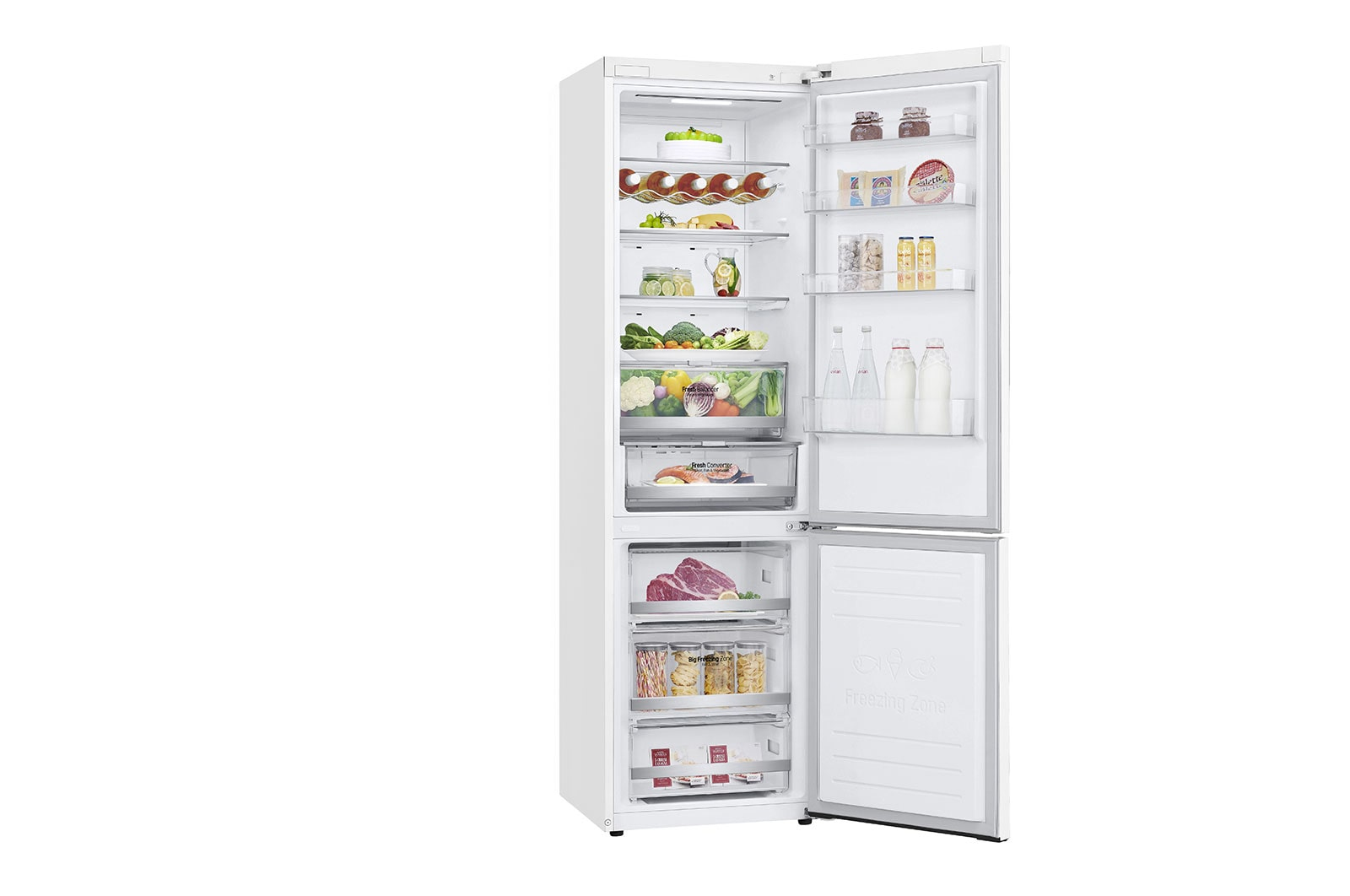 LG GBB72SWDGN fridge-freezer Freestanding – image 8