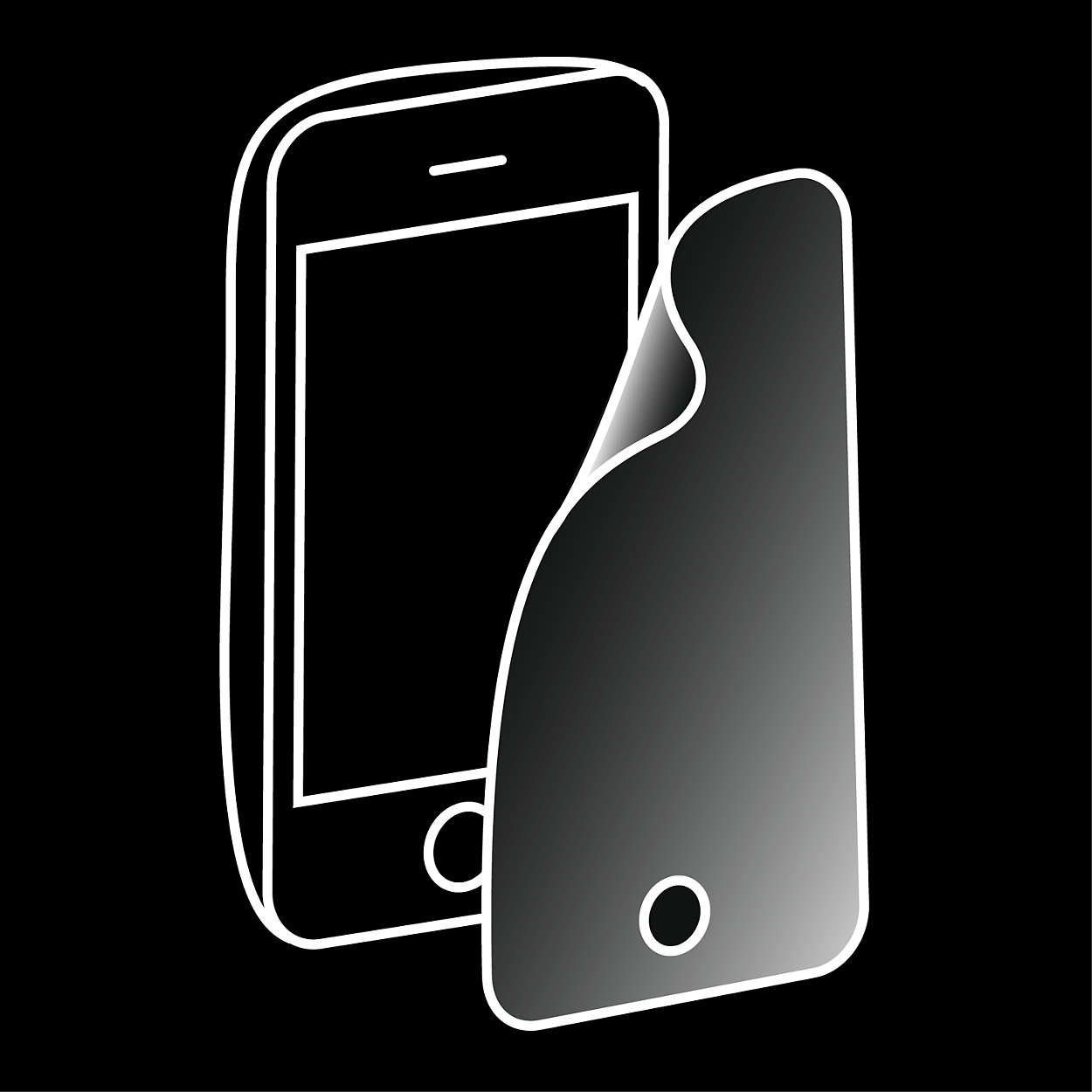 Philips DLM63080/97 mobile phone case Cover Black – image 3