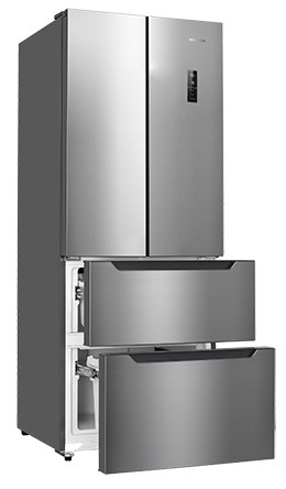 Hisense RF489N4BC1 side-by-side refrigerator Freestanding – image 4