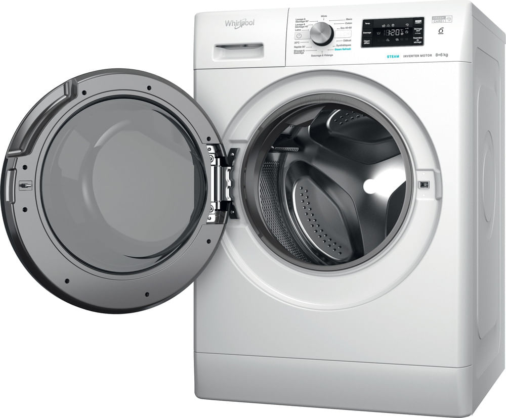 Whirlpool EFFWDB864349BVFR washer dryer Freestanding Front-load White – image 4