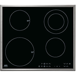 AEG 67160-K-mn Black Built-in Zone induction hob 4 zone(s)