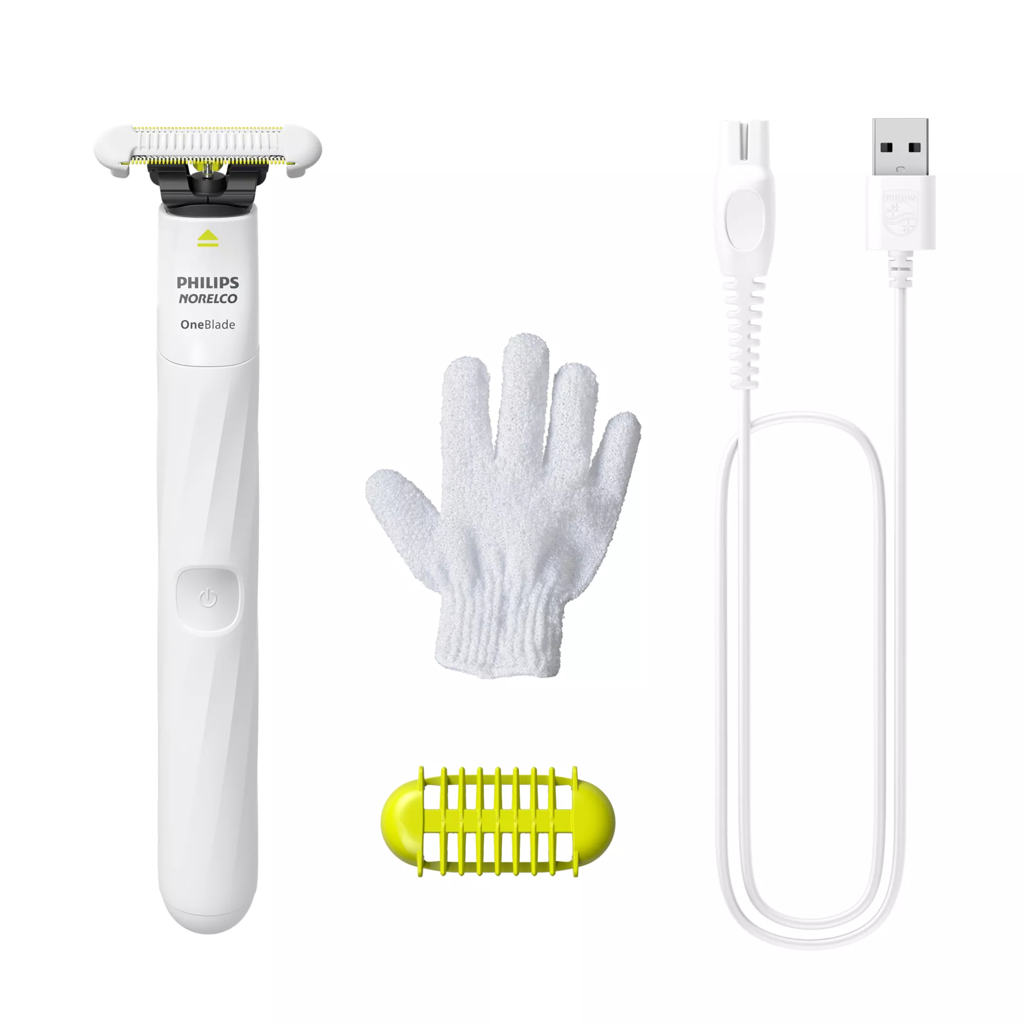 Norelco OneBlade QP1924/74 bikini trimmer Wet & Dry White