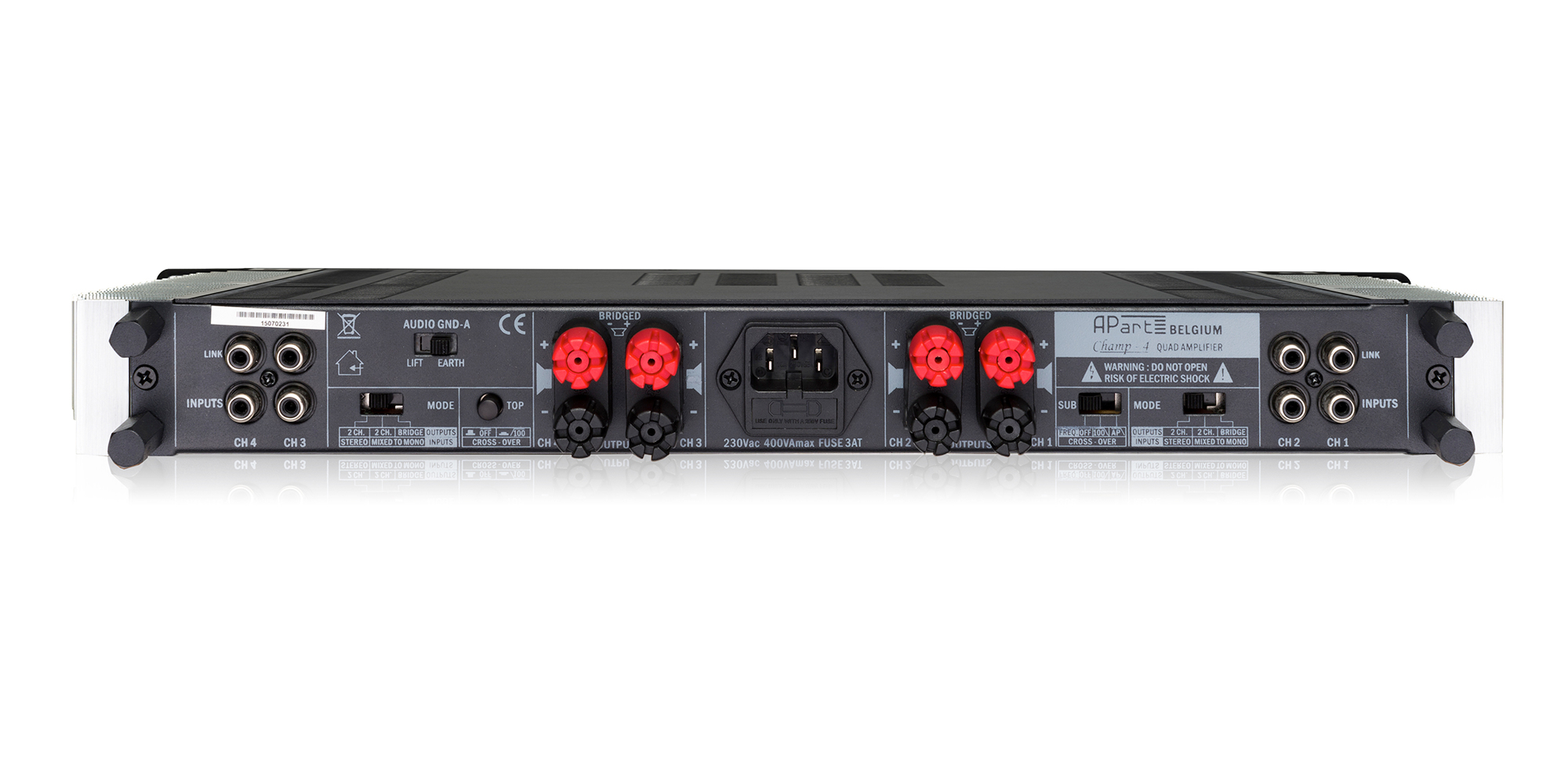 Biamp Commercial Audio CHAMP-4 4.0 channels Performance/stage Black – image 2
