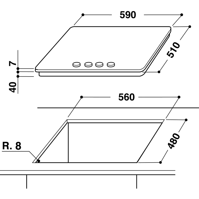 Whirlpool GMF 6422/IXL – image 2