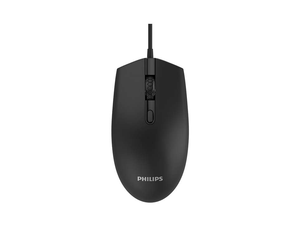 Philips SPK7204/00 mouse Office Ambidextrous USB Type-A Optical 1000 DPI