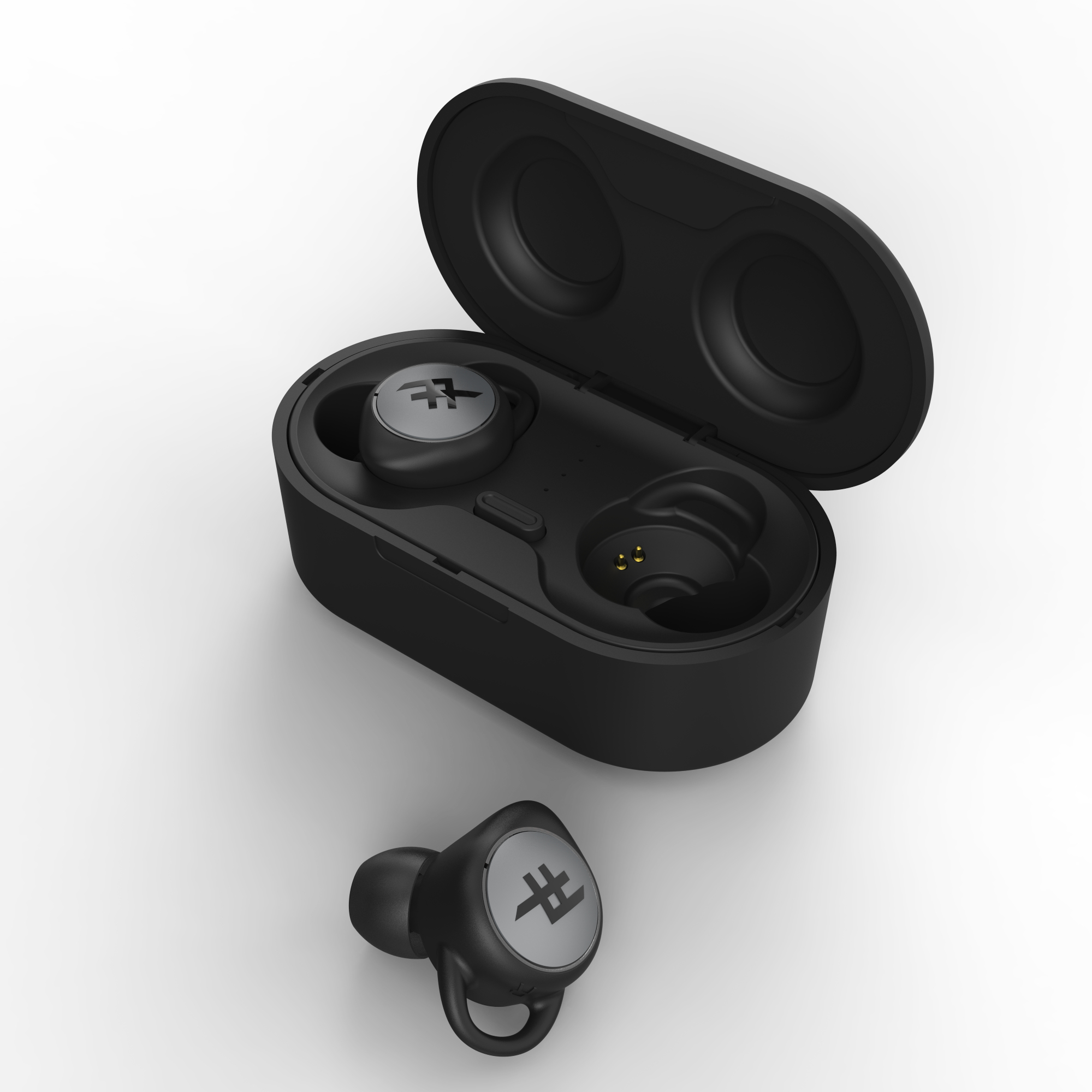 IFROGZ AirTime Headset Wireless In-ear Calls/Music Bluetooth Black – image 5