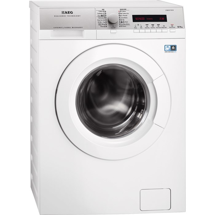 AEG L76684NWD washer dryer Front-load White