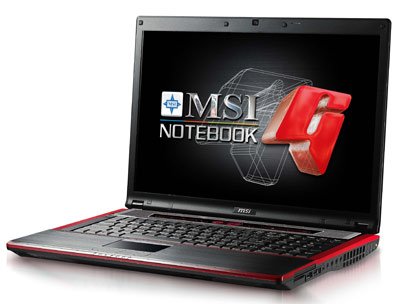 MSI Megabook GX723-413XSK laptop Intel® Core™2 Duo P8400