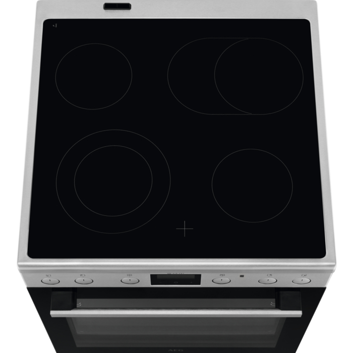 AEG CCB6442BBM Freestanding cooker Electric Ceramic hob Stainless steel – image 4