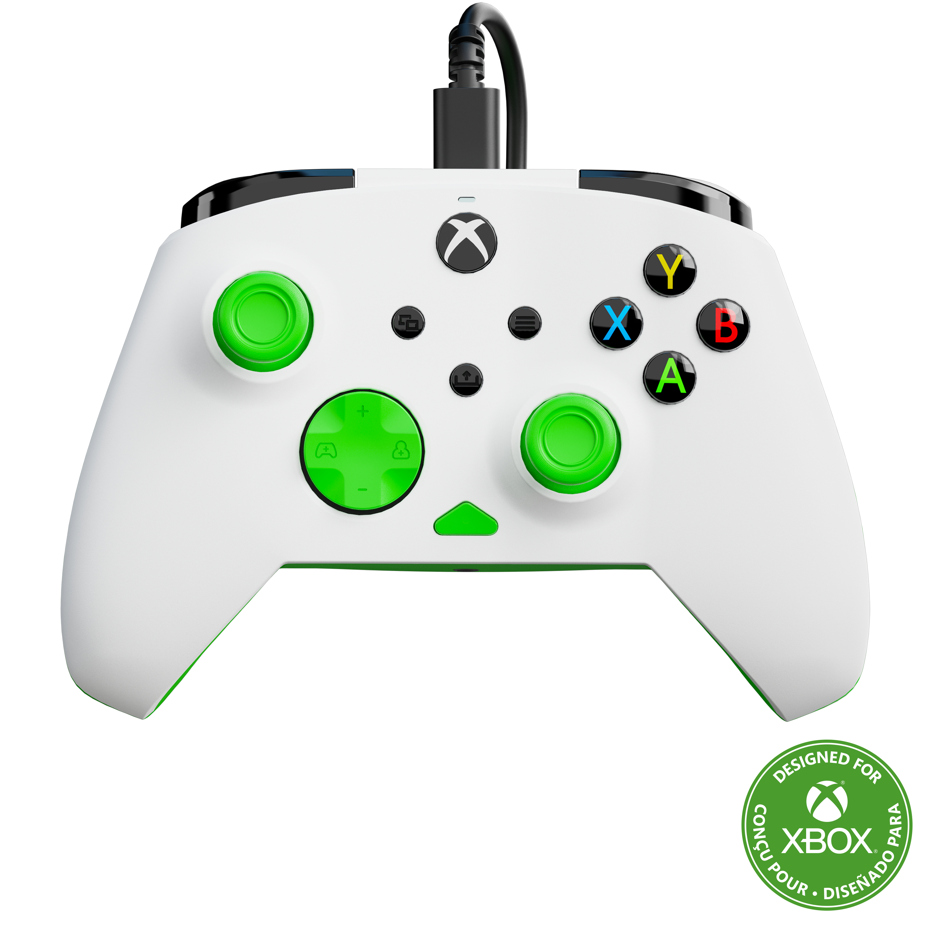 Turtle Beach Rematch Core Verde, Bianco USB Gamepad PC, Xbox, Xbox One, Xbox Series S, Xbox Series X