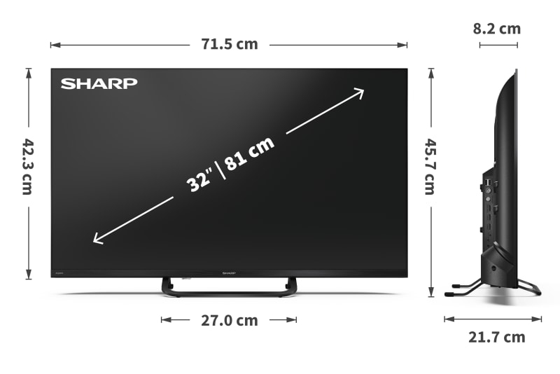 Sharp 32HF3265E TV – image 6
