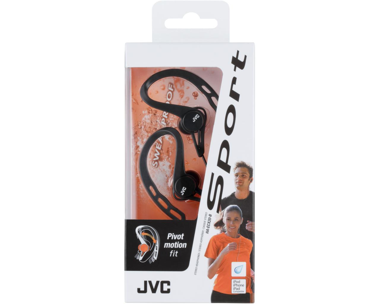 JVC HA-ECX20-B-E Inner ear headphones for running – image 2